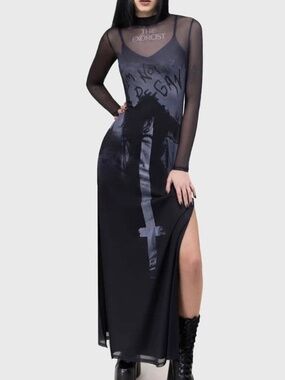 aje soundscape maxi dress black Soundscape Maxi Dress
